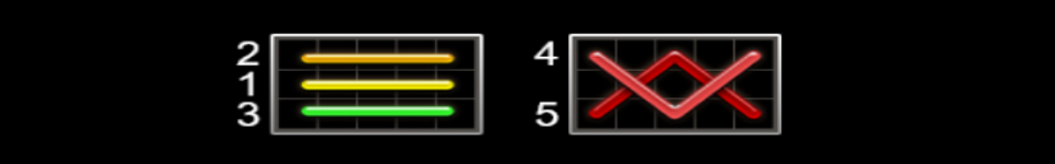 5 power hot paylines