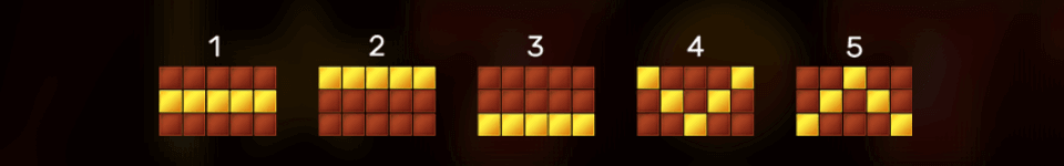 5 super sevens and fruits payline