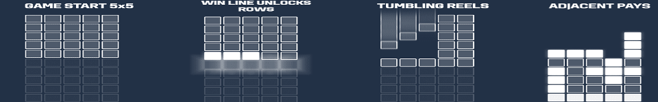 6 jewels paylines