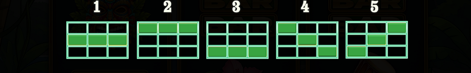 777 tiki throne paylines