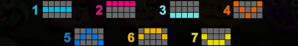 7 piggies paylines