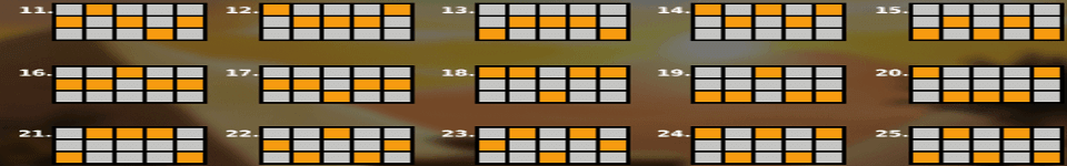 9 pyramids of fortune payline 2