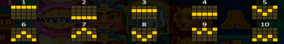 amazonia spirit paylines 1