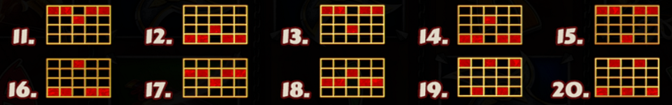 arrows of hachiman paylines 2