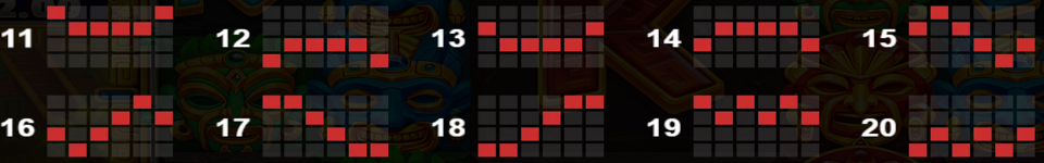 aztec gigablox paylines 2