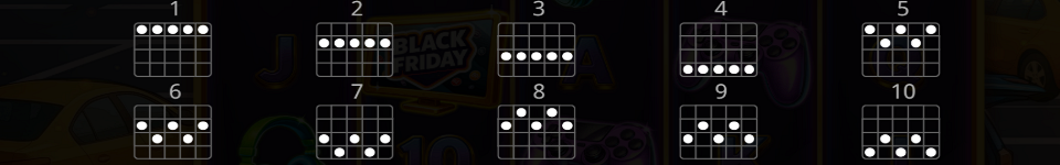 black friday cart craze paylines 1