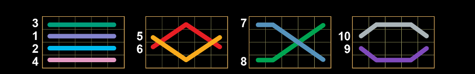 black seven bell link paylines 1