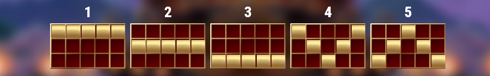 blazing dragon fortunes paylines 1