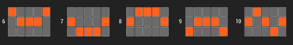 blazing fire pots hold and spin paylines 2