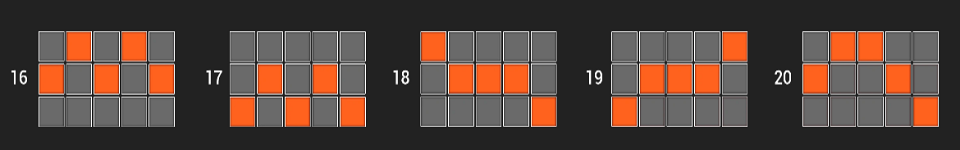 blazing fire pots hold and spin paylines 4