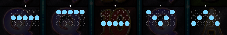 blue king casino paylines