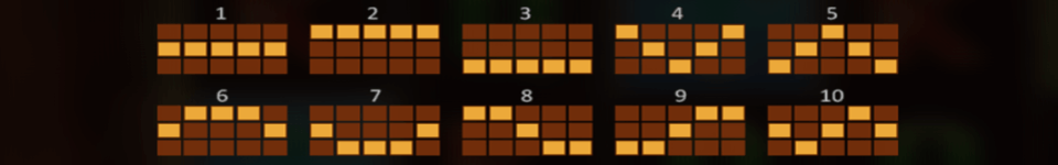 book of gold payline 1