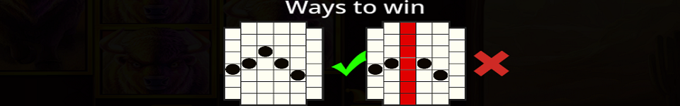 buffalo king untamed megaways paylines