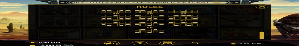 buffalo trail ultra paylines3