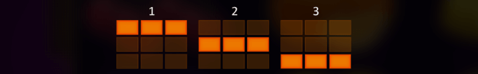 burning wins x2 payline 1