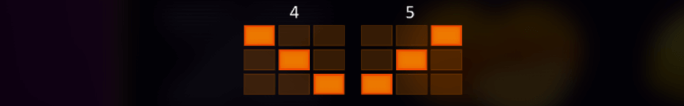 burning wins x2 payline 2