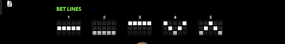 cancan saloon paylines