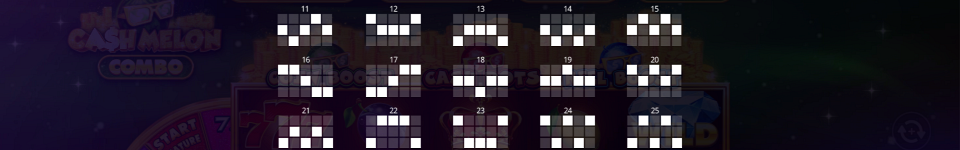 cash melon combo paylines 2