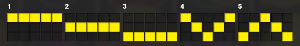 cash strike power force 5 paylines 1