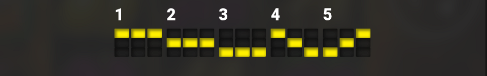 cash strike triple fire paylines