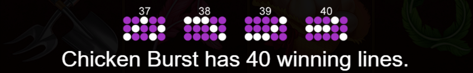 chicken burst paylines 4