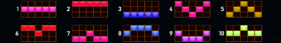 choco bunny hop payline1