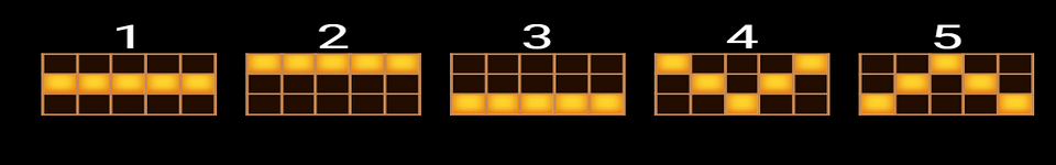 coin express hold and win paylines