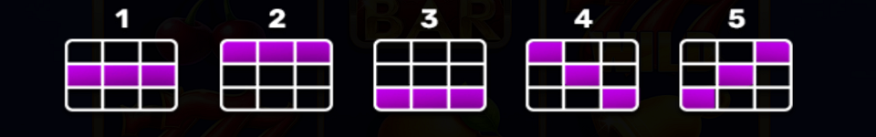 coin spark hold and hit 3x3 paylines 1