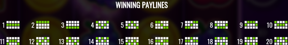 coin surge paylines