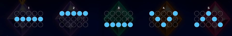 crazy gems spin2win paylines