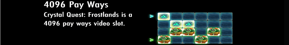 crystal quest frostlands payline