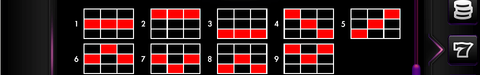 crystal star paylines