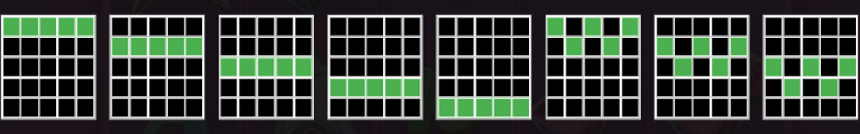 dandy diamonds paylines 1
