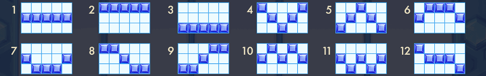 diamond shot payline