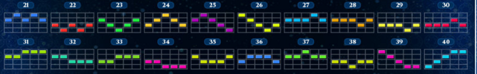 diamonds on fire paylines 2