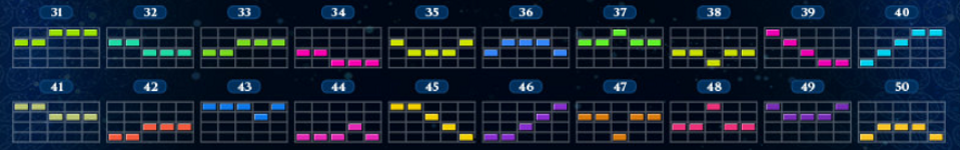 diamonds on fire paylines 3