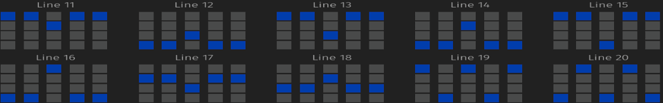 dice million payline2