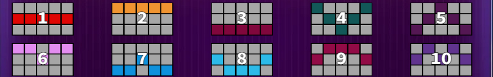 double fireworks paylines 1