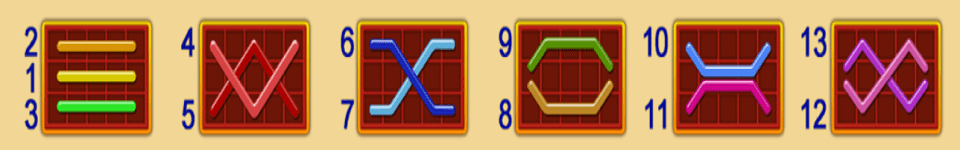 dragon reels payline