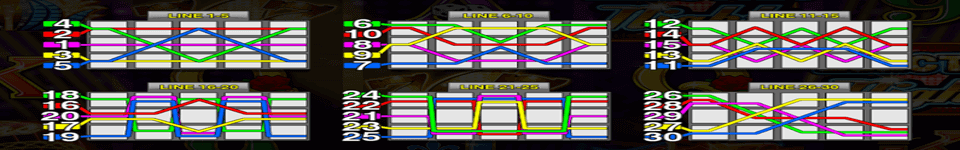 electric nights paylines