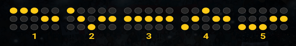 electro goals paylines