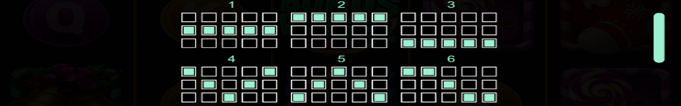 festive emerald paylines 1