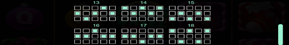 festive emerald paylines 3