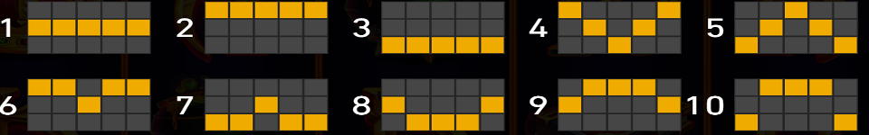 fire blaze orange wizard paylines 1