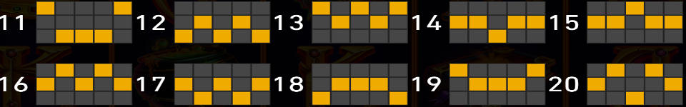 fire blaze orange wizard paylines 2