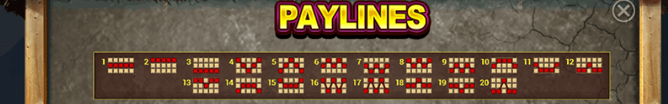fire dragon paylines