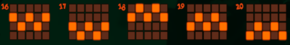 fireball inferno tiki paylines 4