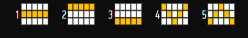 fortune five playline