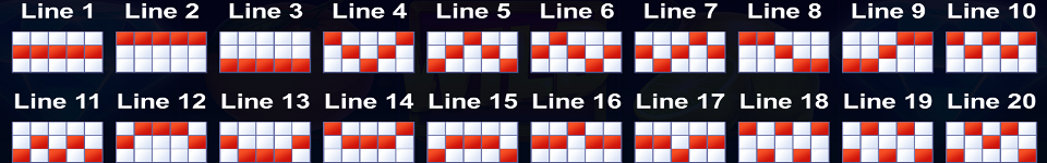 fruits cash paylines