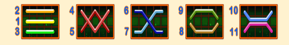 game of luck payline